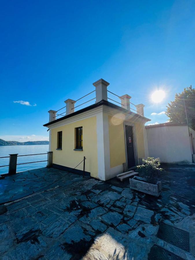 Lake View Cottage Beach Orta San Giulio Exterior photo