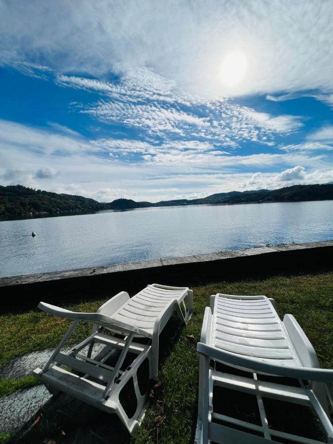 Lake View Cottage Beach Orta San Giulio Exterior photo