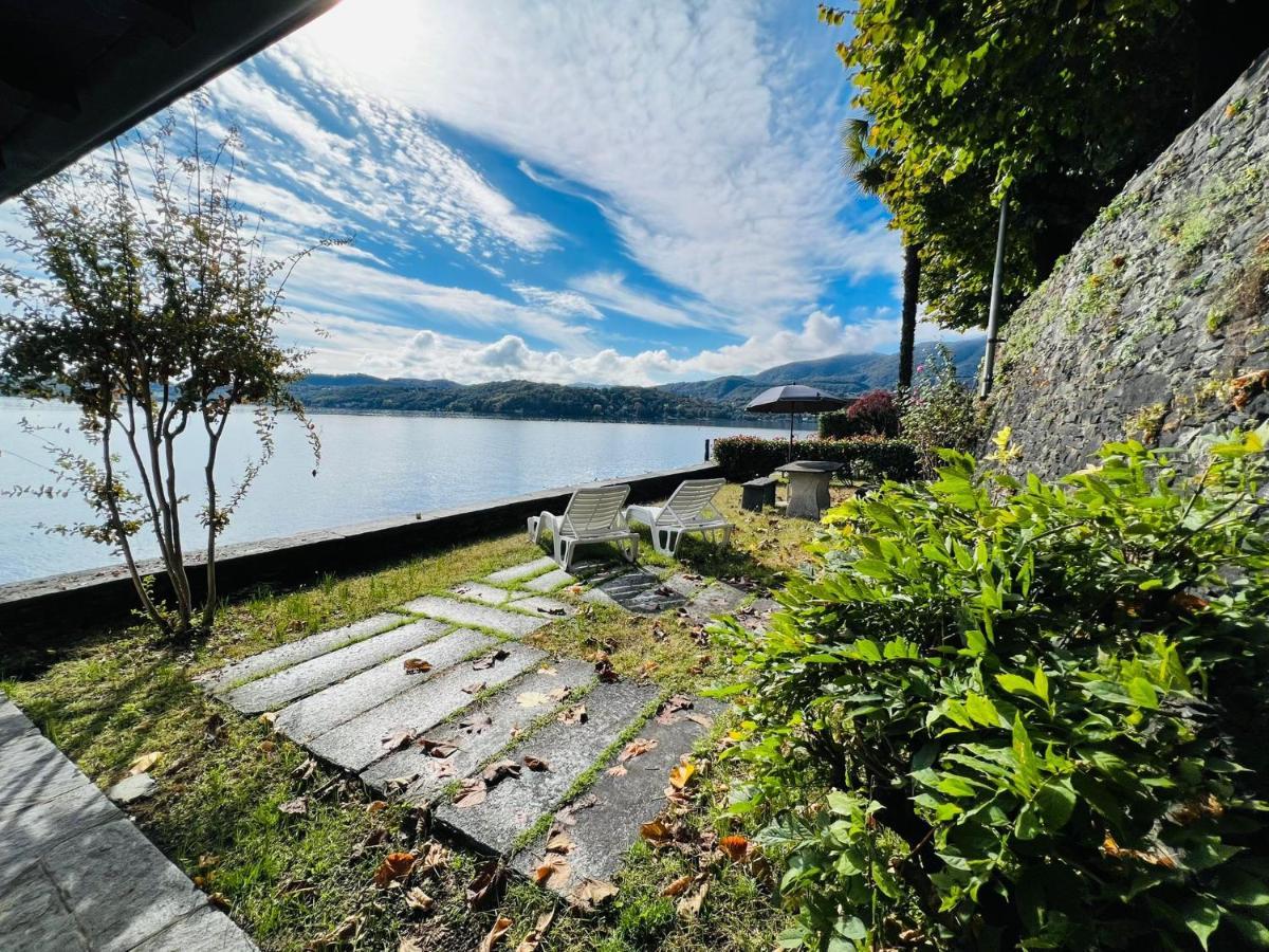 Lake View Cottage Beach Orta San Giulio Exterior photo