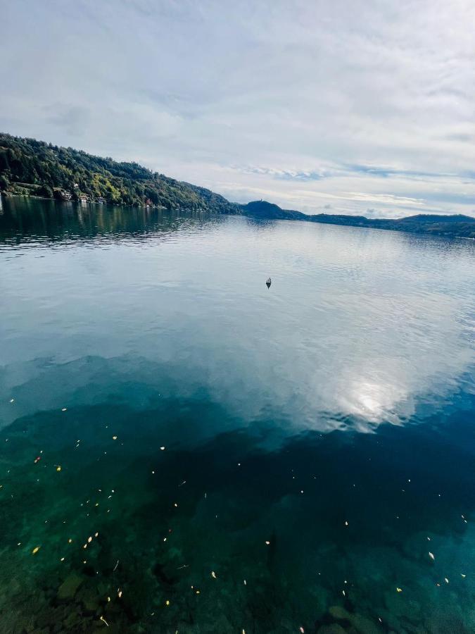 Lake View Cottage Beach Orta San Giulio Exterior photo